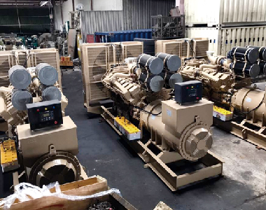 东南亚某金矿项目（康明斯配PA视讯游戏10台1000KW发电机）